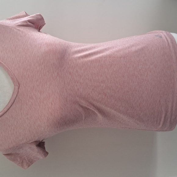 ASICS Pink Athletic V-neck Top size XS - Picture 3 of 7